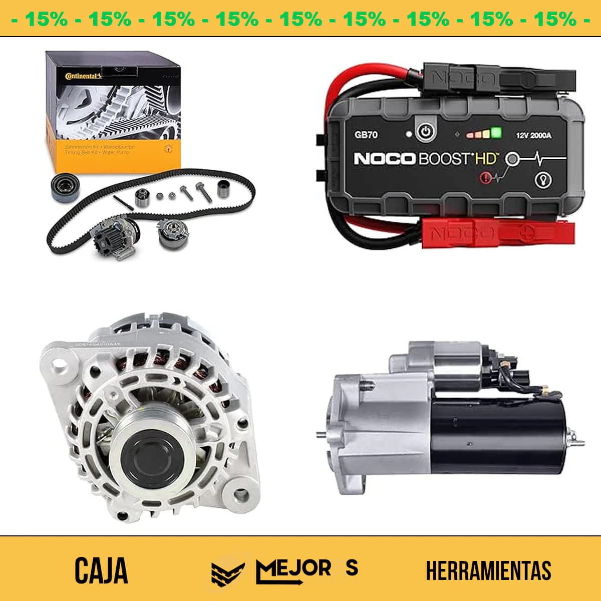 Caja de 56 Herramientas Sin Revisar