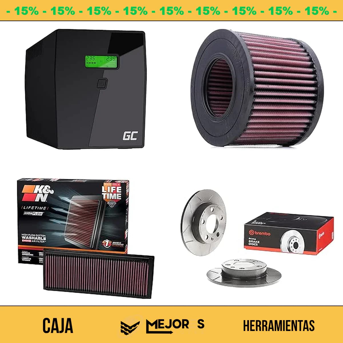 Caja de 31 Herramientas Sin Revisar