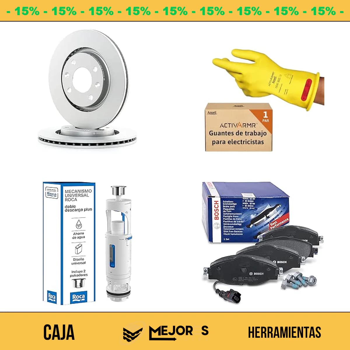 Caja de 45 Herramientas Sin Revisar