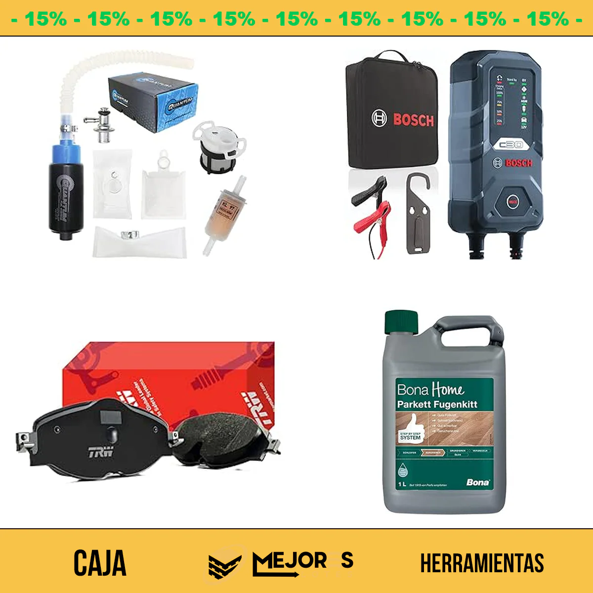 Caja de 40 Herramientas Sin Revisar