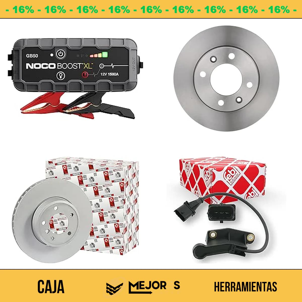 Caja de 46 Herramientas Sin Revisar