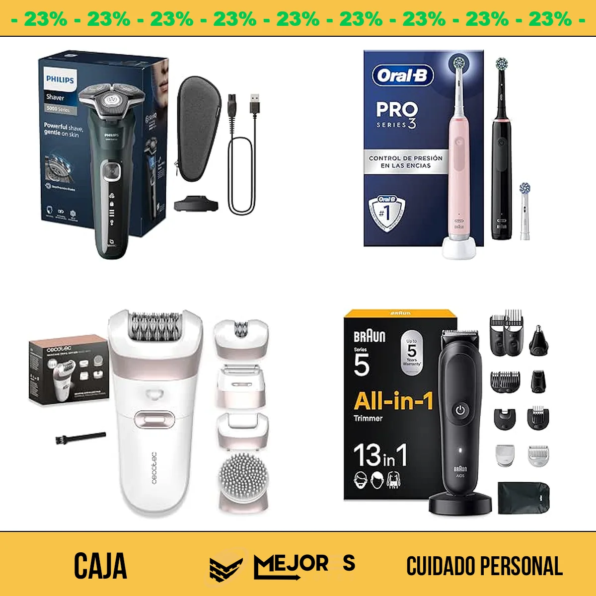 Caja de 48 Cuidado Personal Sin Revisar
