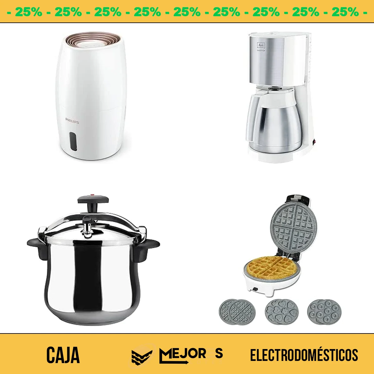 Caja de 11 Electrodomésticos Sin Revisar