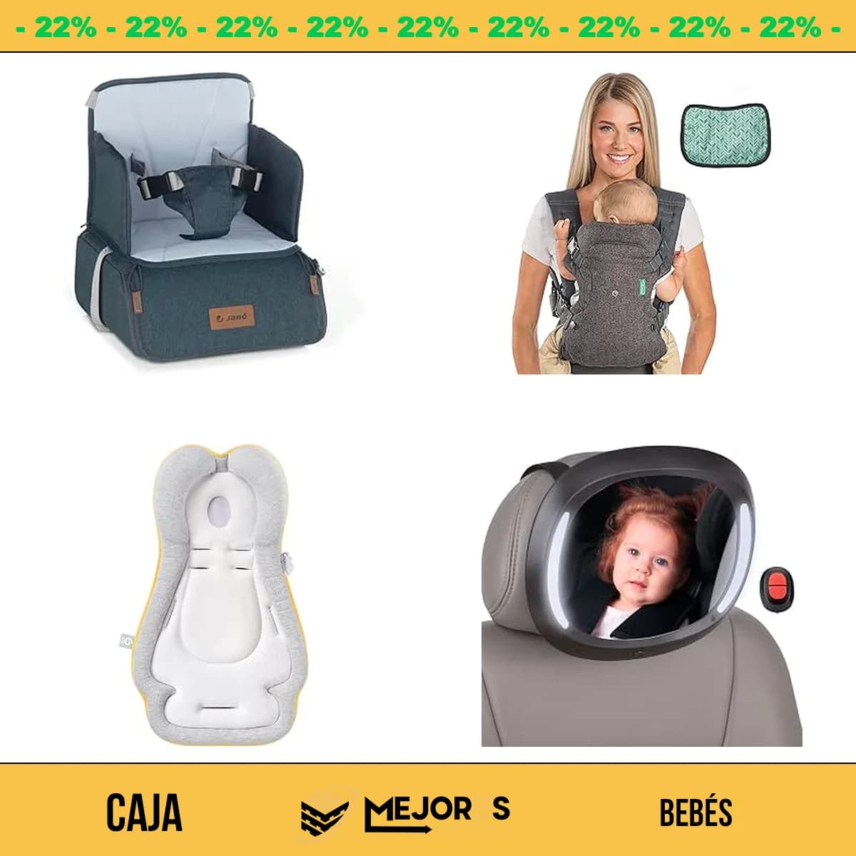 Caja de 27 Productos para Bebé Sin Revisar