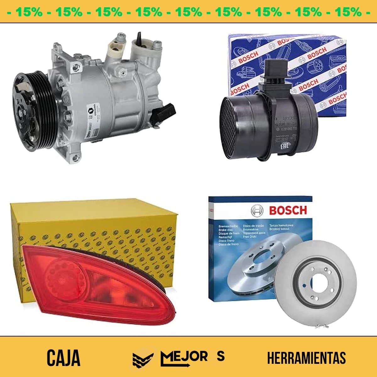 Caja de 43 Herramientas Sin Revisar