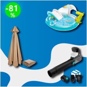 Caja de 26 Productos de Jardín Sin Revisar