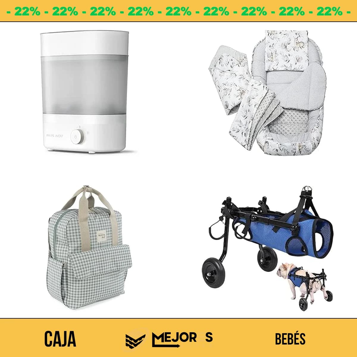 Caja de 27 Productos para Bebé Sin Revisar