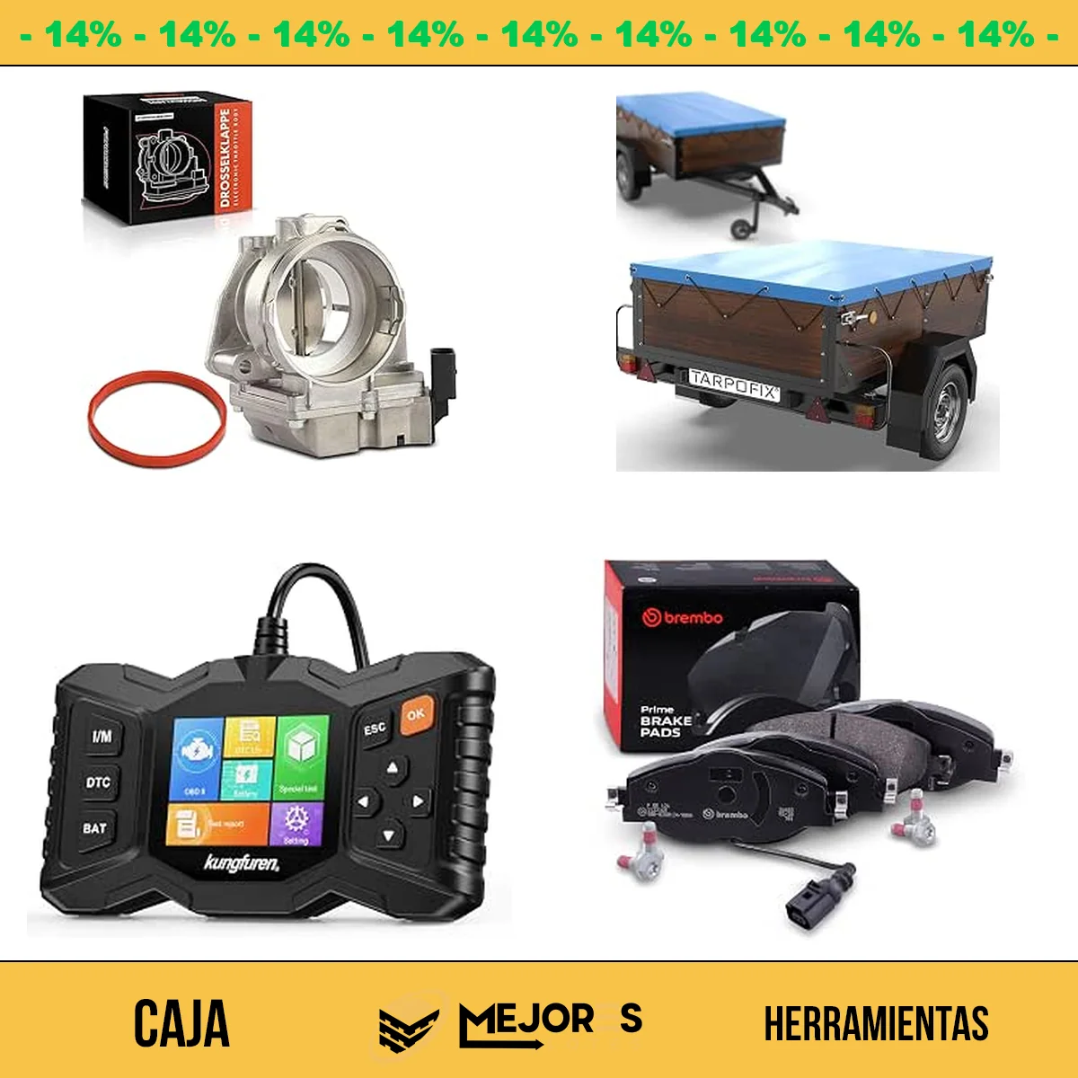 Caja de 30 Herramientas Sin Revisar