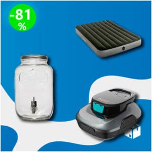 Caja de 10 Productos de Jardín y Piscina Sin Revisar