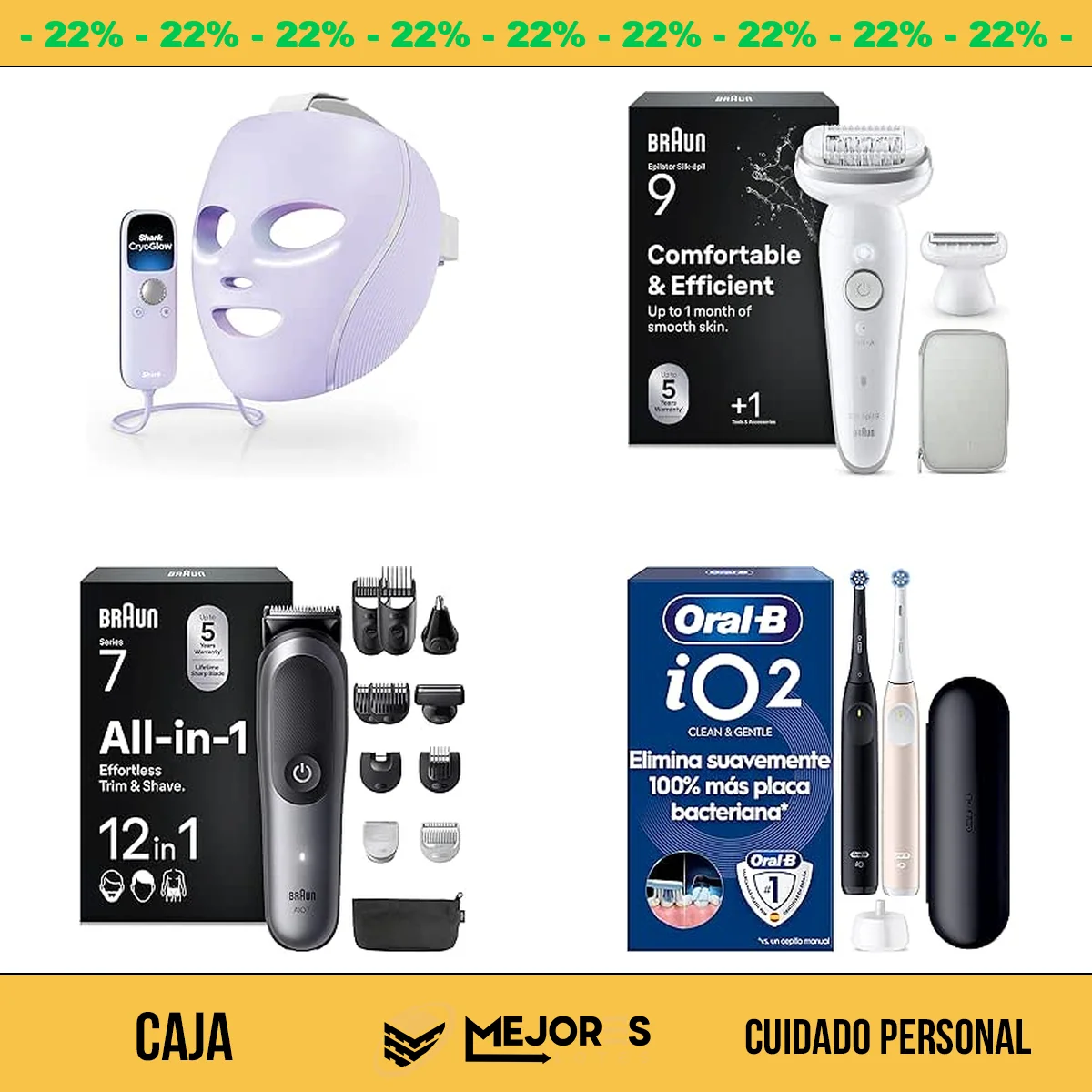Caja de 51 Items Sin Revisar, Cuidado Personal