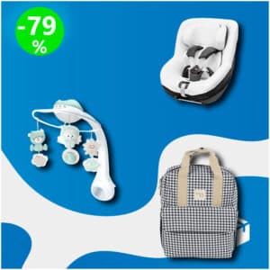 Caja de 35 Productos de Bebé Sin Revisar