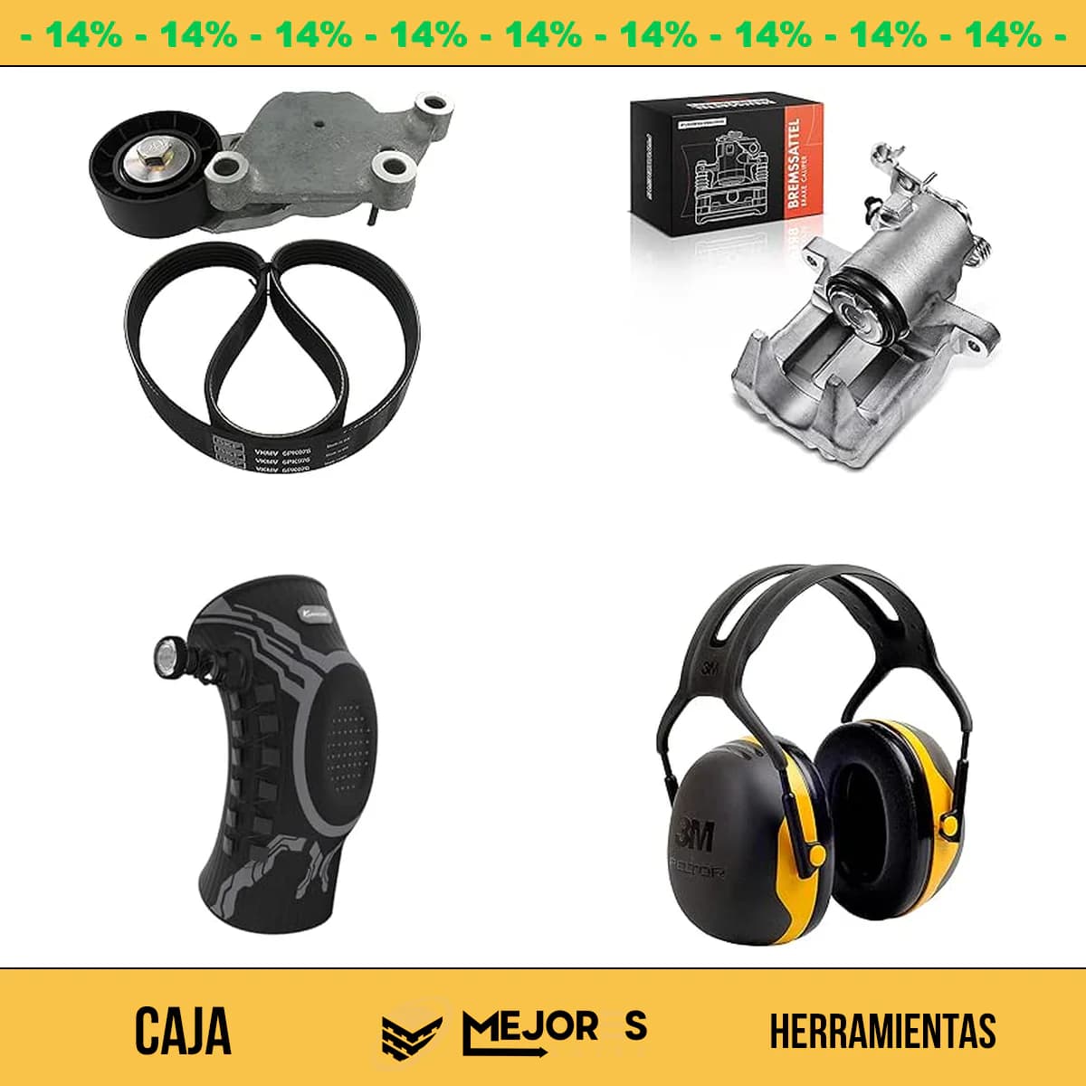 Caja de 38 Herramientas Sin Revisar