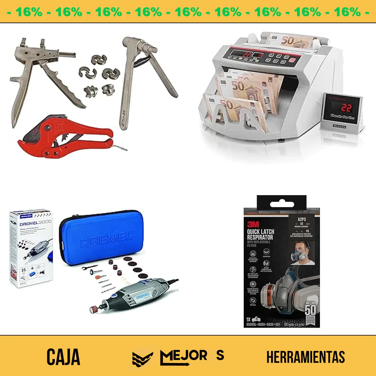 Caja de 54 Herramientas Sin Revisar