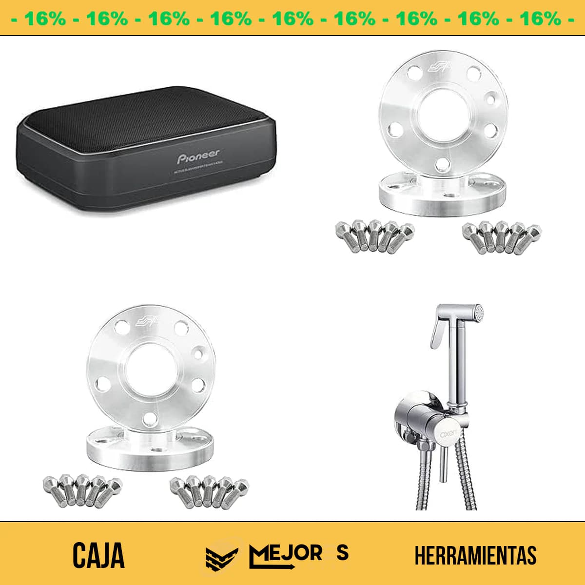 Caja de 68 Herramientas Sin Revisar