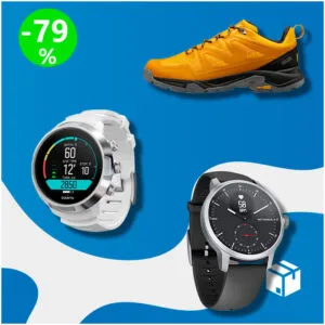 Caja de 38 productos de Deporte y Ropa sin revisar