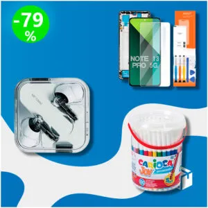 Caja de 67 Electrónica Sin Revisar