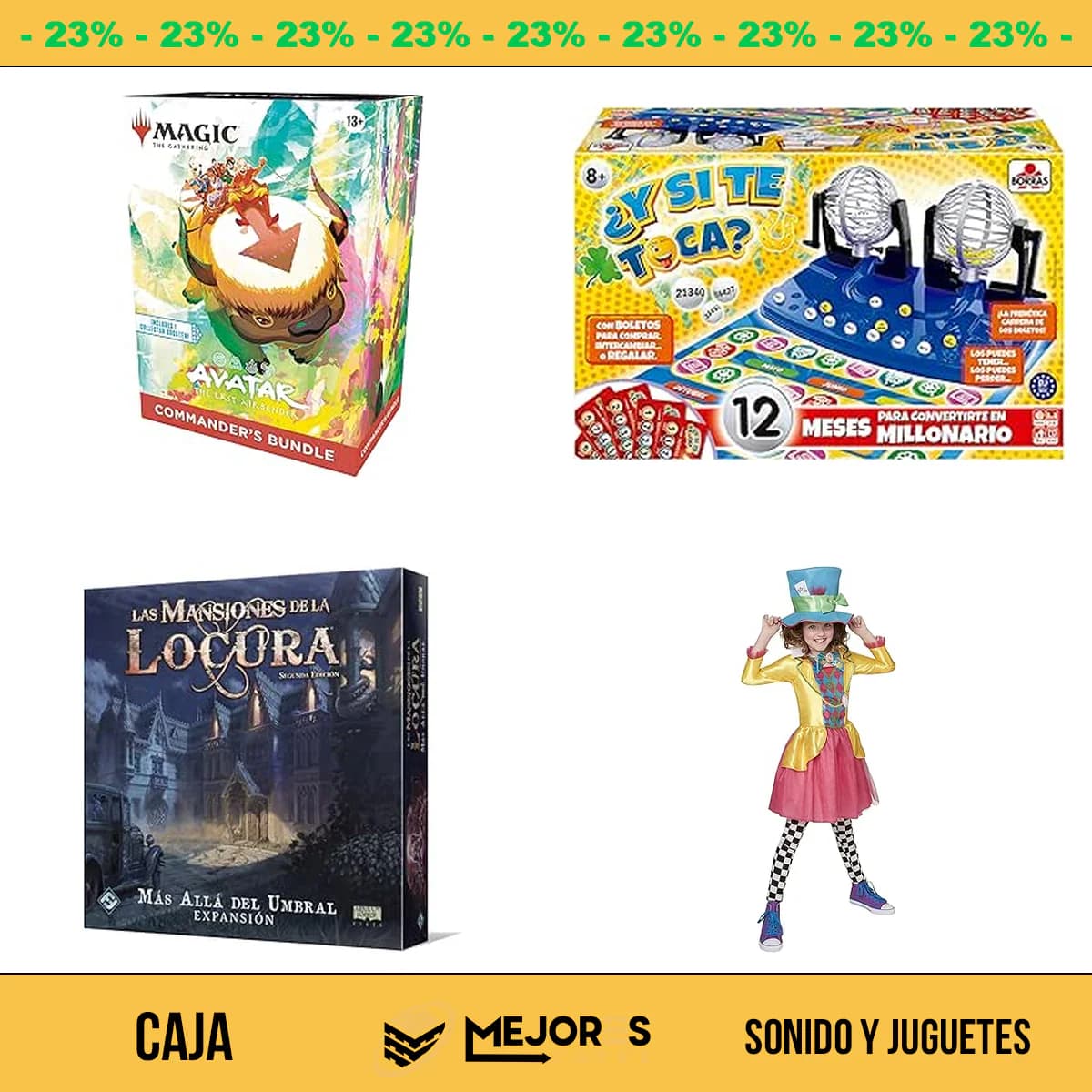 Caja de 39 Items Sin Revisar, Sonido y Juguetes