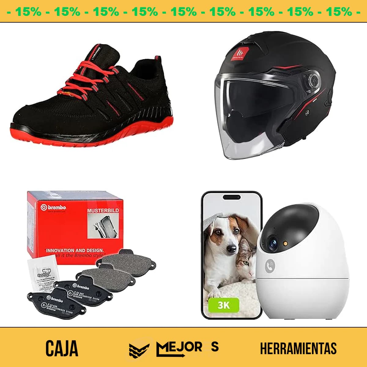 Caja de 52 Herramientas Sin Revisar