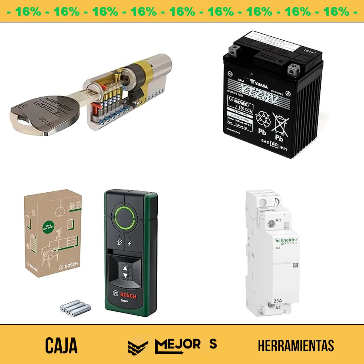 Caja de 46 Herramientas Sin Revisar