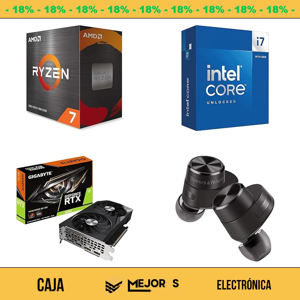 Caja de 55 Electrónica Sin Revisar
