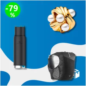 Caja de 31 productos de Deporte y Ropa sin revisar