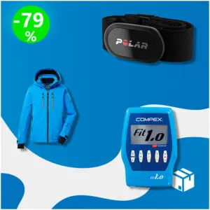 Caja de 47 productos de Deporte y Ropa sin revisar