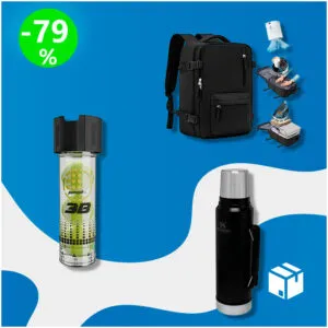 Caja de 41 Productos de Deporte y Ropa Sin Revisar