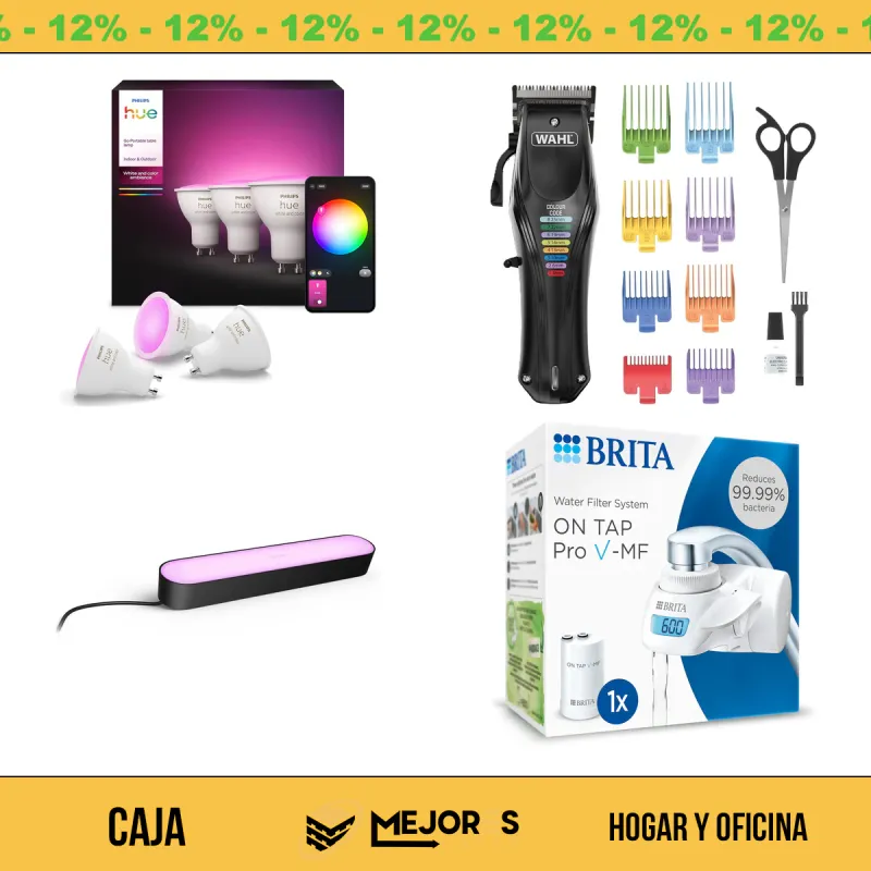 Caja de 31 Artículos Sin Revisar, Hogar y Oficina