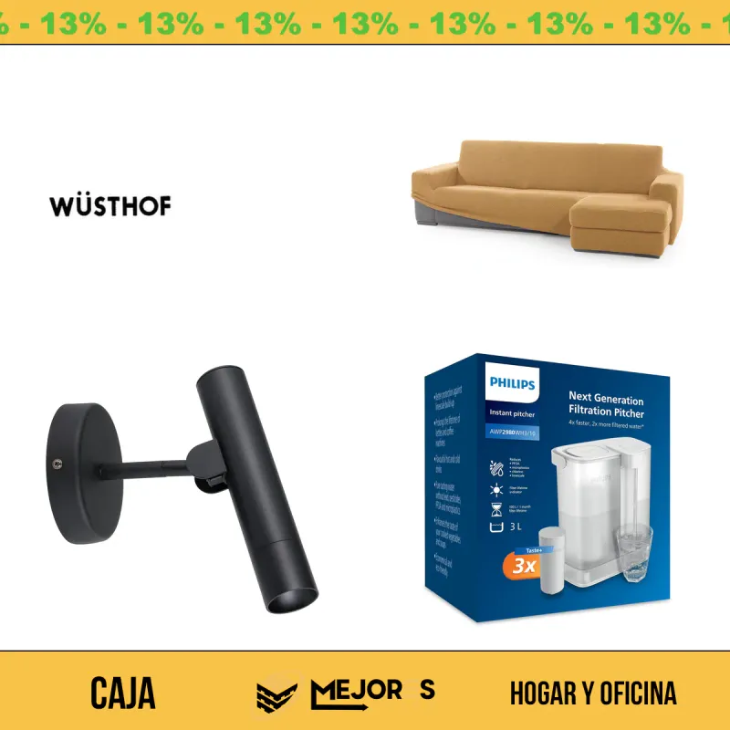 Caja de 18 Items Sin Revisar, Hogar y Oficina