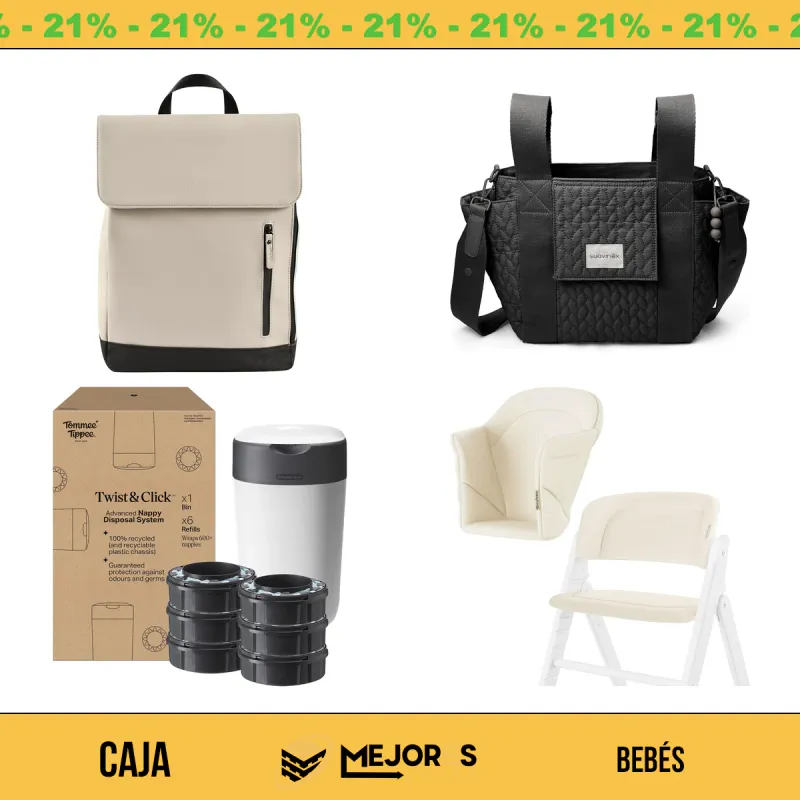Caja de 19 Artículos de Bebé Sin Revisar