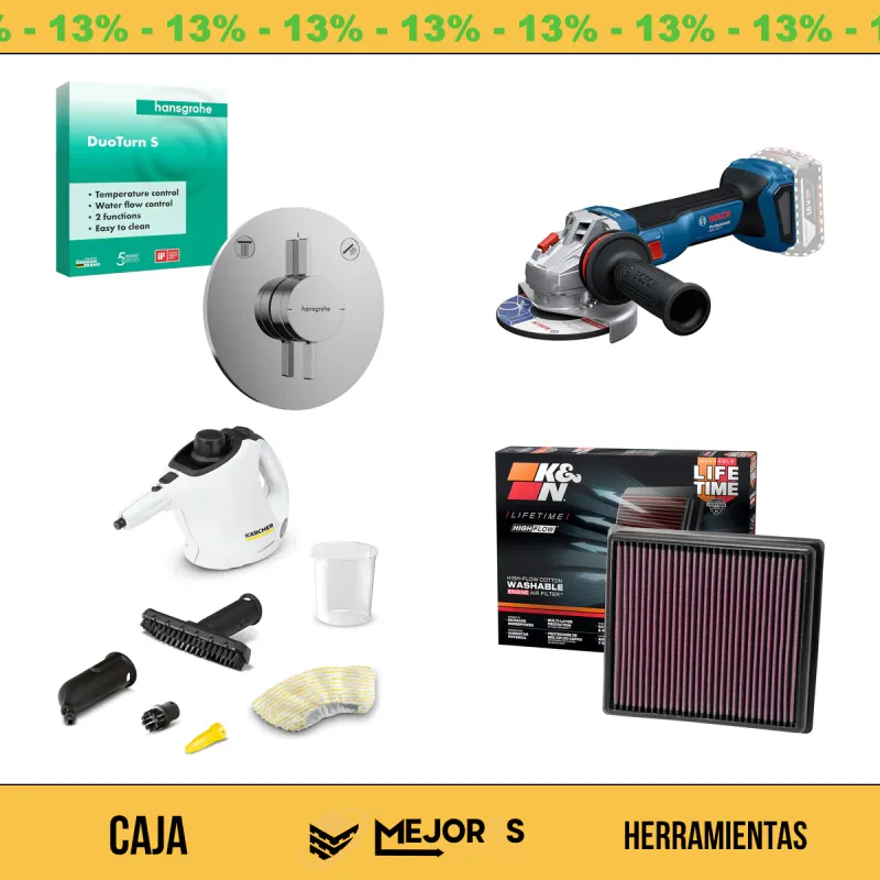 Caja de 40 Herramientas Sin Revisar