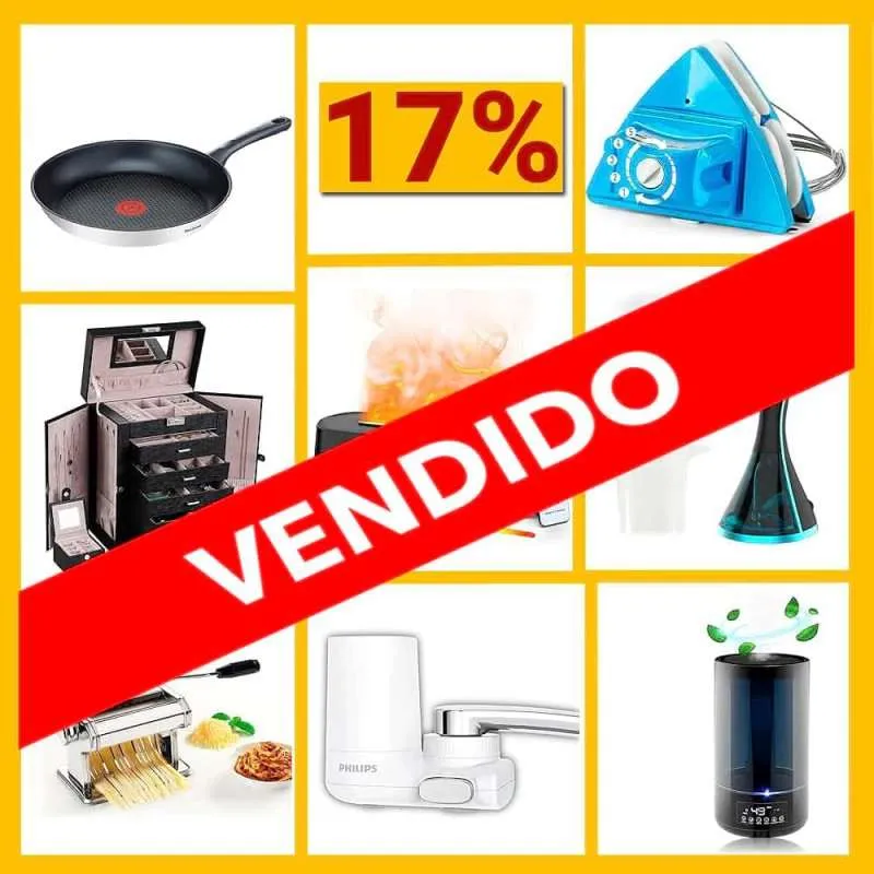 Palet de 181 artículos de Hogar Sin Revisar
