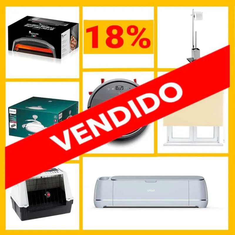 Palet de 20 Electrodomésticos y Hogar Sin Revisar