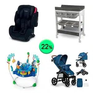 Pallet de 20 productos de Bebé y Cuidado Personal Sin Revisar
