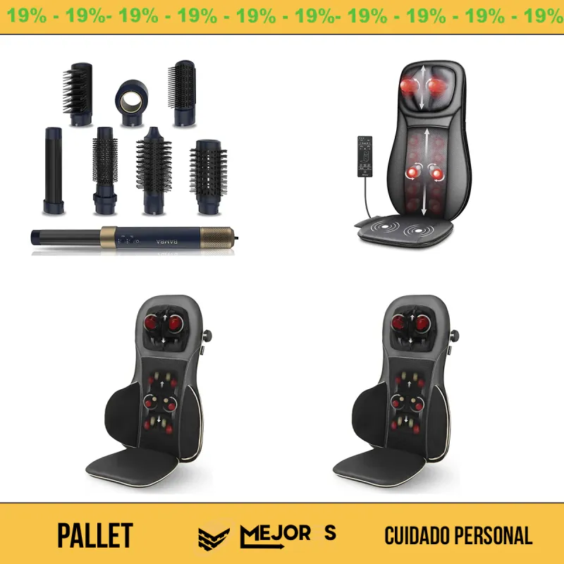 Pallet de 19 Items Sin Revisar, Cuidado Personal