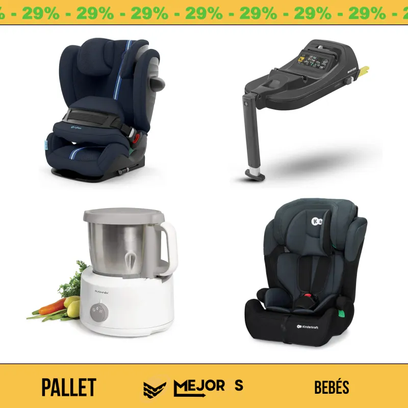 Pallet de 25 Items Sin Revisar, Bebés