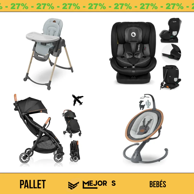 Pallet de 32 Items Sin Revisar, Bebés