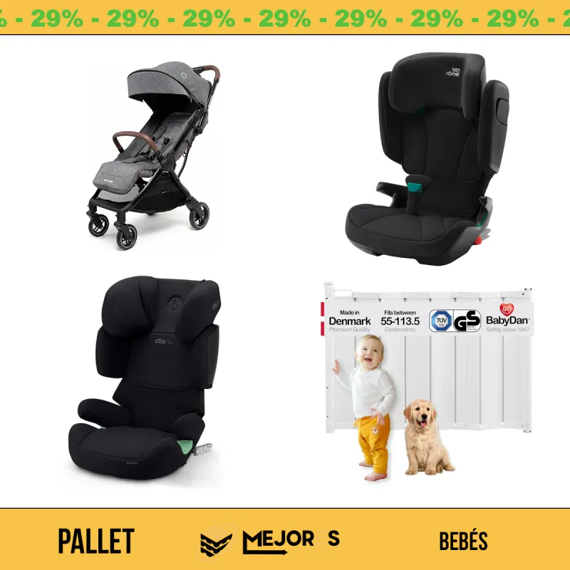Pallet de 21 Items Sin Revisar, Bebés