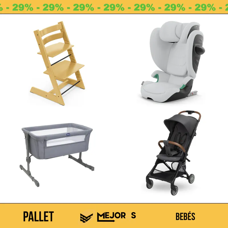 Pallet de 17 Artículos para Bebés Sin Revisar