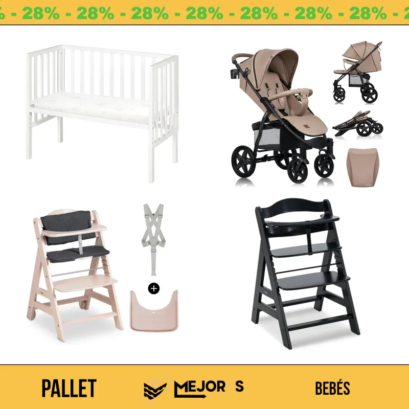 Pallet de 25 Artículos Sin Revisar, Bebés