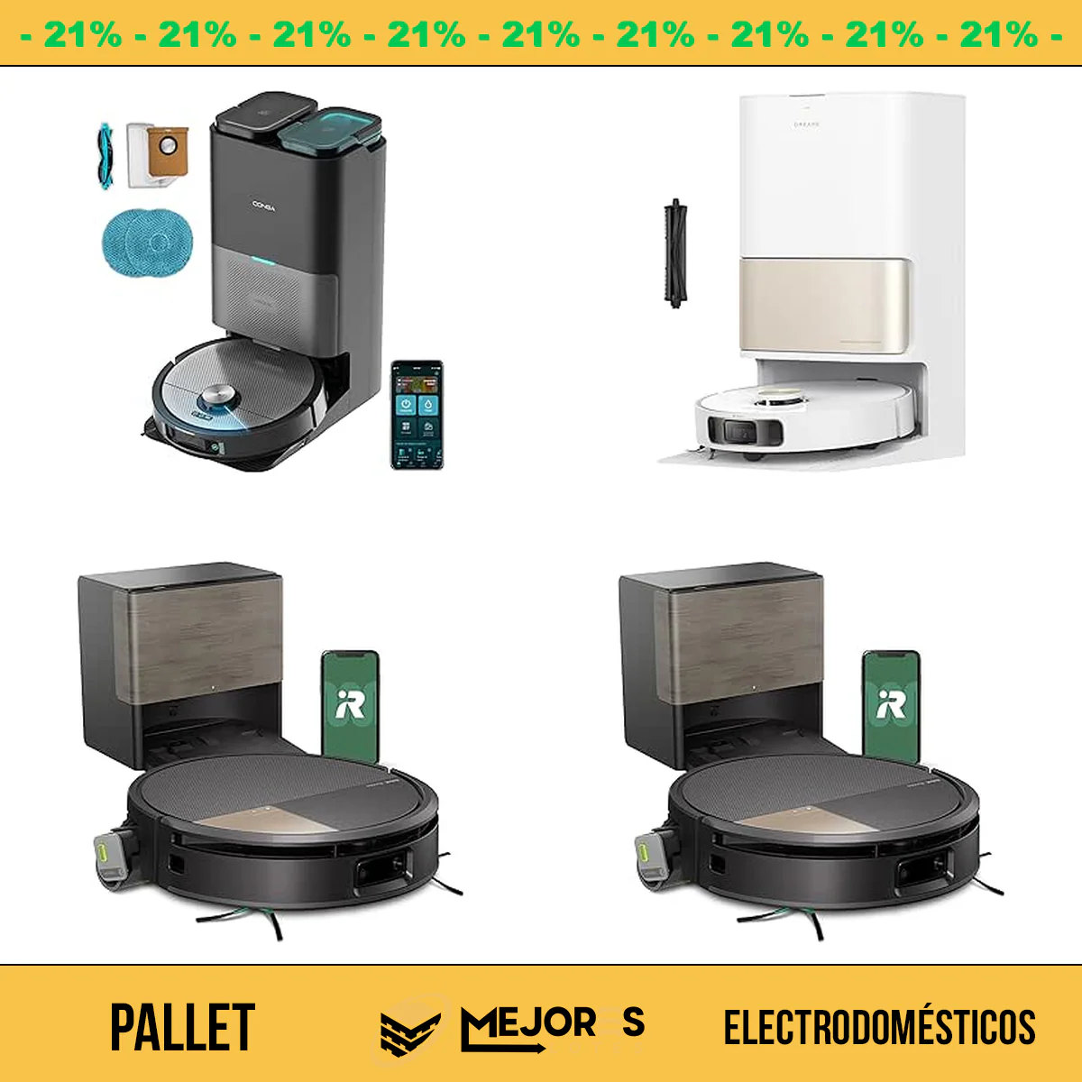 Pallet de 7 Electrodomésticos Sin Revisar