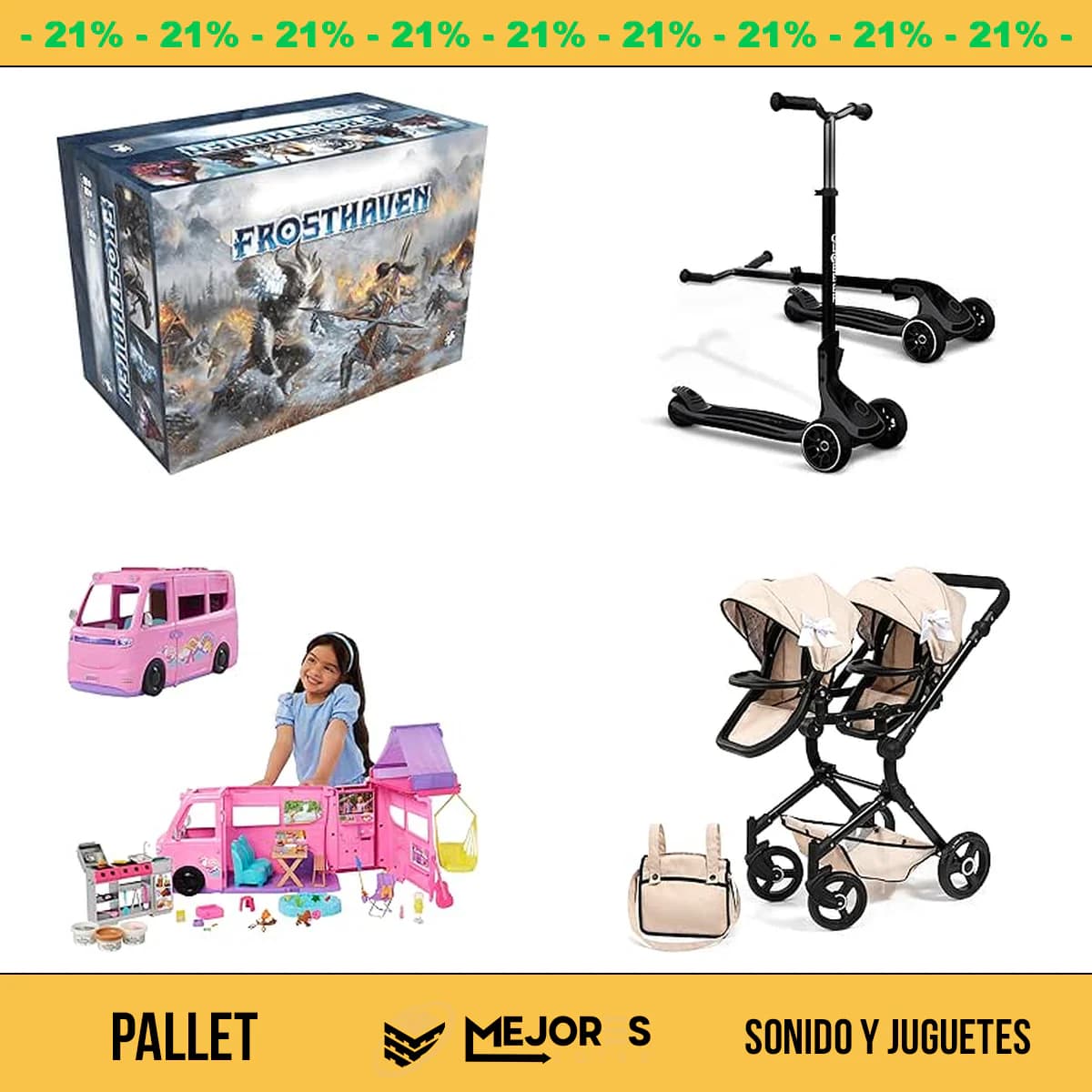 Pallet de 28 Items Sin Revisar, Sonido y Juguetes, Lote #10220212