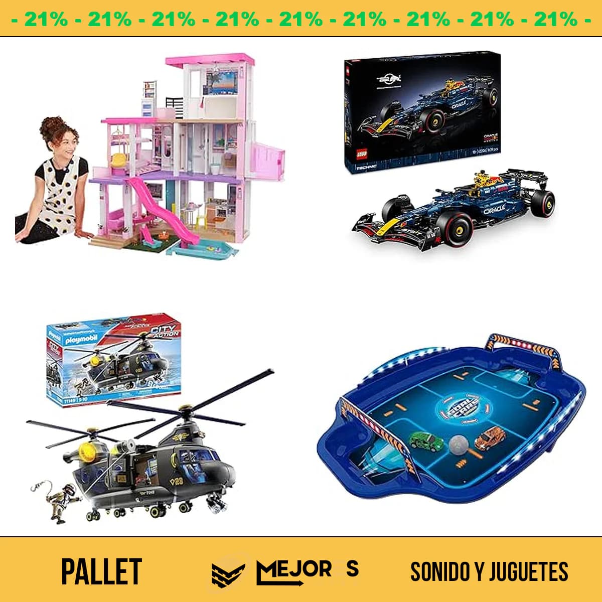 Pallet de 22 Items Sin Revisar, Sonido y Juguetes, Lote #10220468