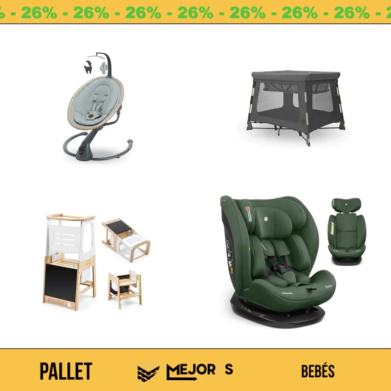 Pallet de 16 Bebés Sin Revisar