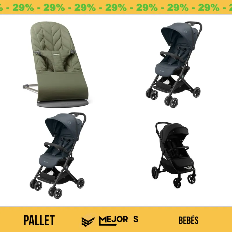 Pallet de 23 Artículos para Bebés Sin Revisar