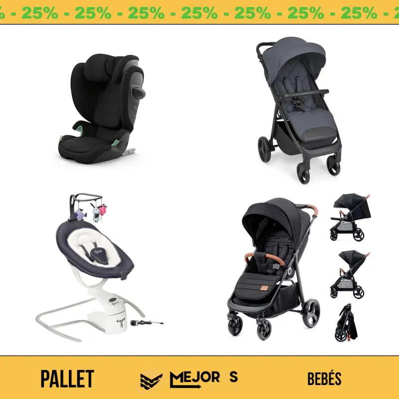 Pallet de 23 Items Sin Revisar, Bebés