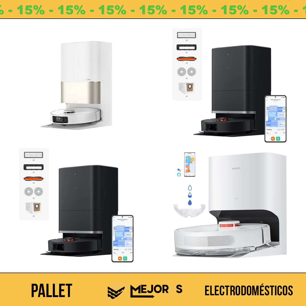 Pallet de 6 Electrodomésticos Sin Revisar