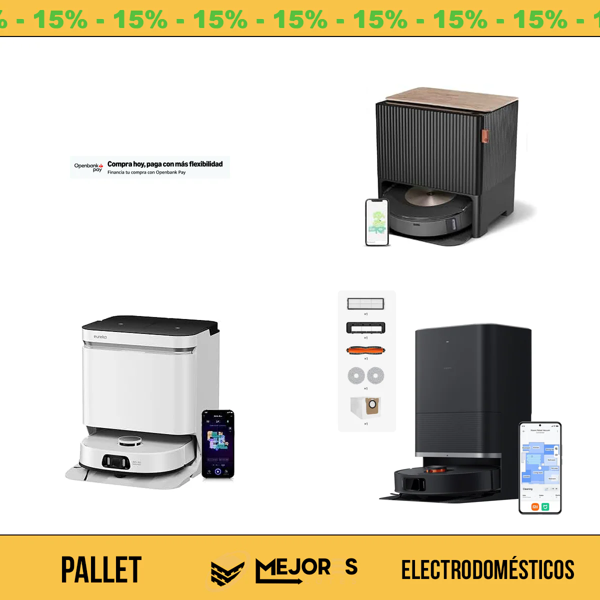 Pallet de 8 Electrodomésticos Sin Revisar