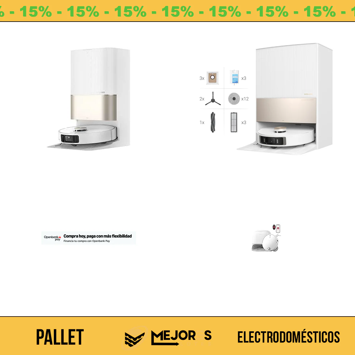 Pallet de 8 Electrodomésticos Sin Revisar