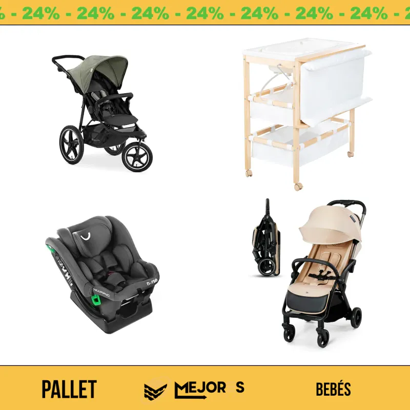 Pallet de 22 Items Sin Revisar, Bebés
